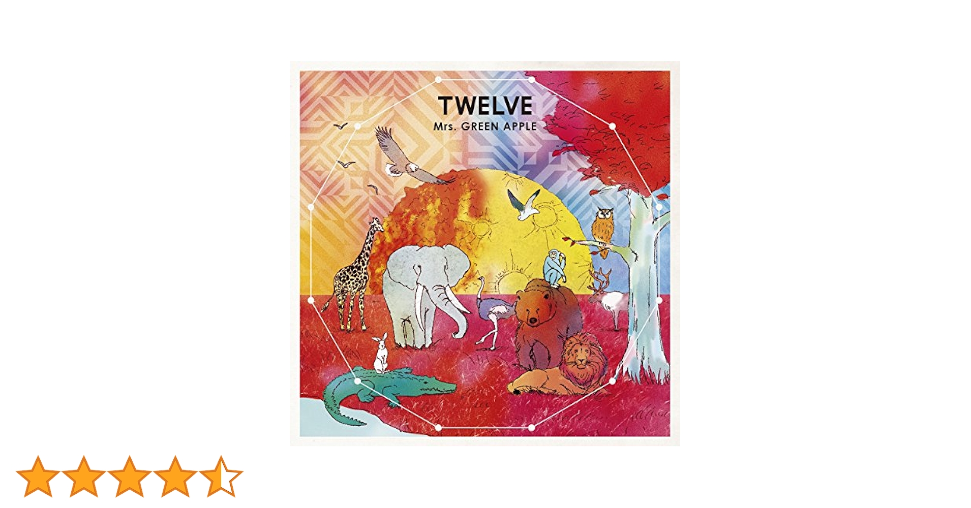 邦楽 Mrs. GREEN APPLE TWELVE 邦楽 Mrs. GREEN APPLE TWELVE TWELVE - Mrs. GREEN APPLEの
